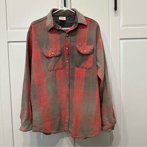 Inti Vintage Men’s Large/XLarge flannel shirt,Upcycled,vintage,sustainable
